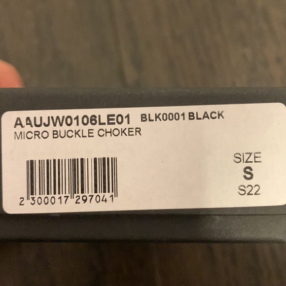 1017 ALYX 9SM Micro Buckle Choker - Picture 9 of 10